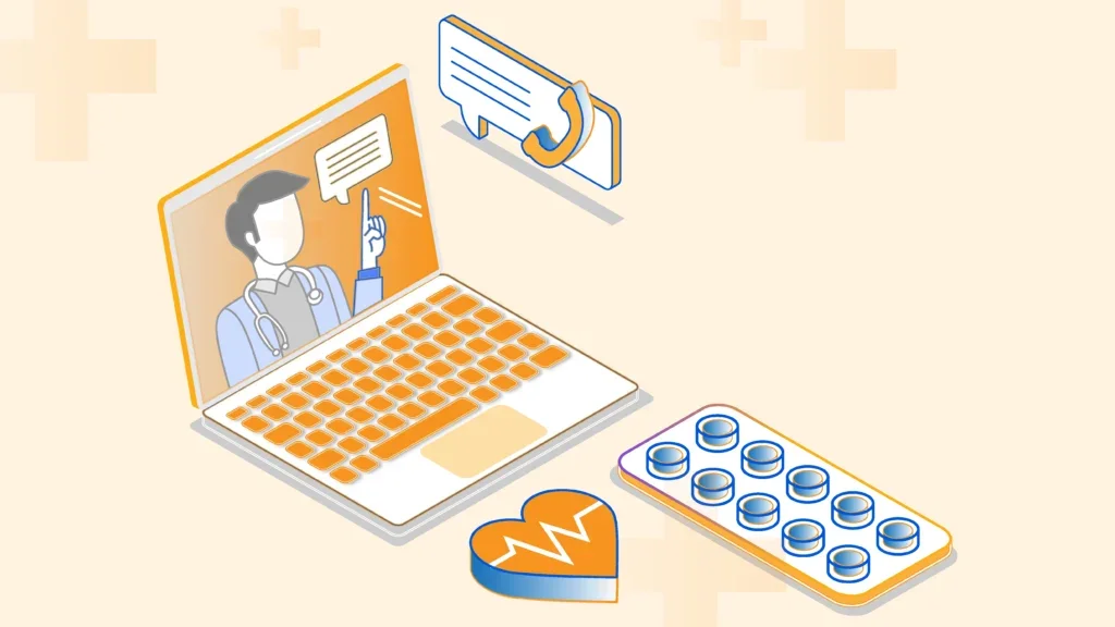 iQud's healthcare chatbot solution perfect for healthcare industry.