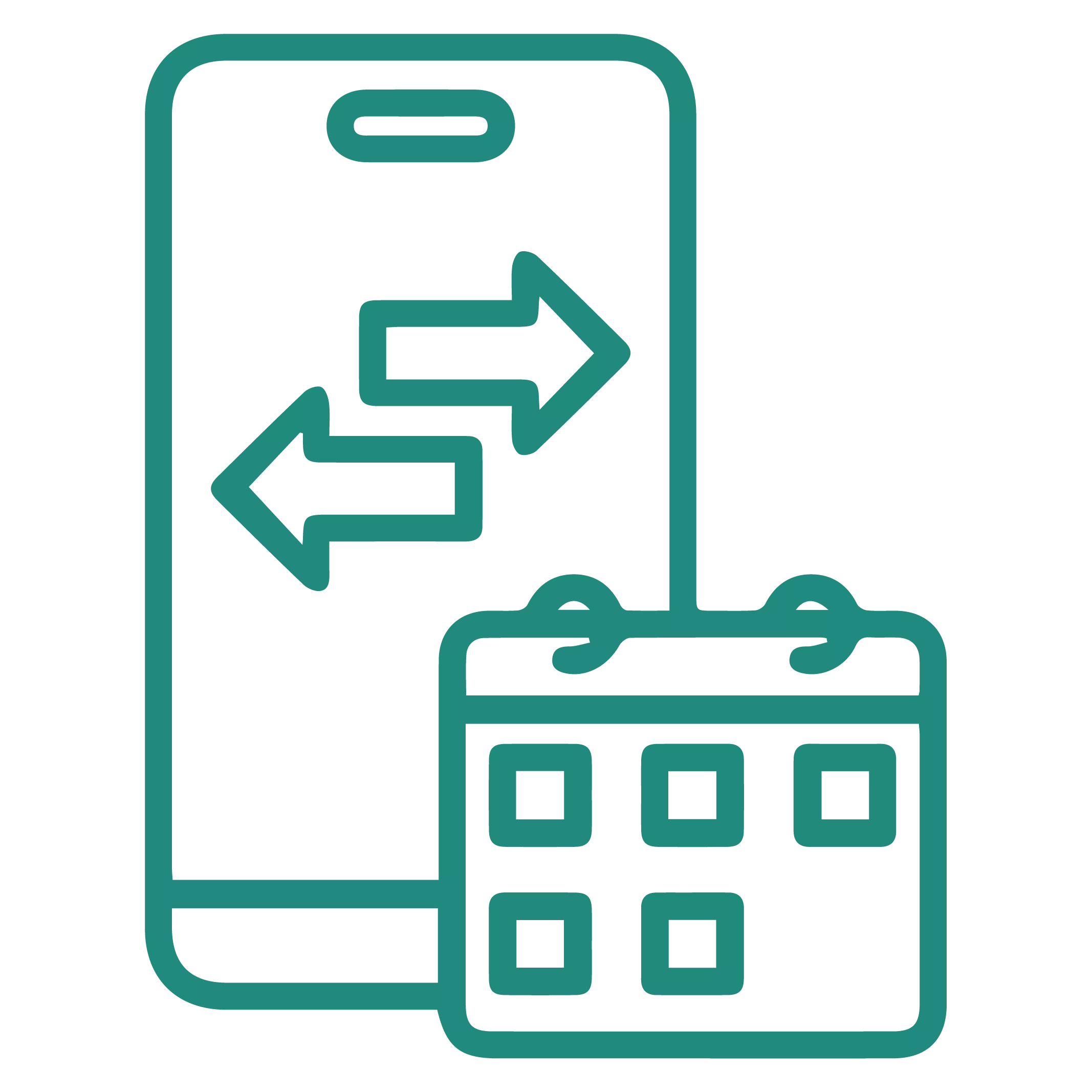 Fragmented appointment and follow-up flows