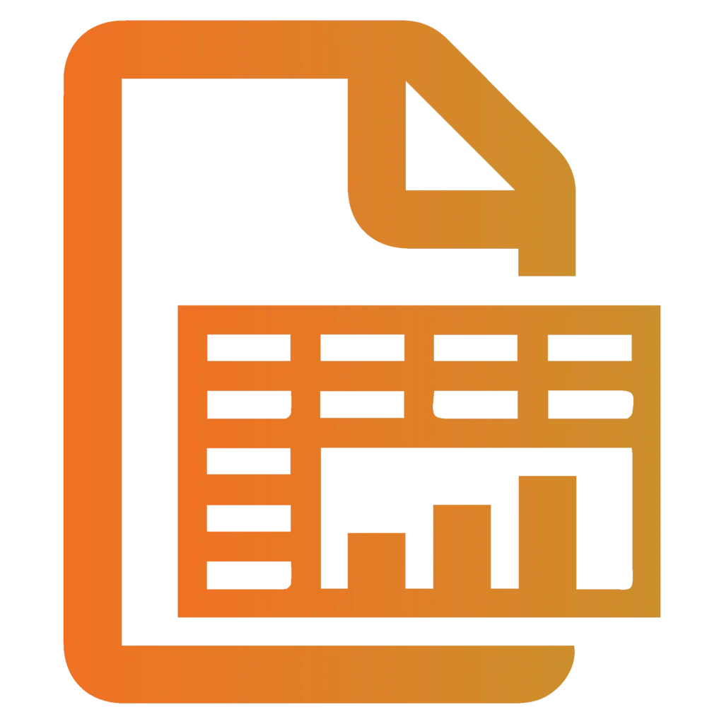 Data formats icon
